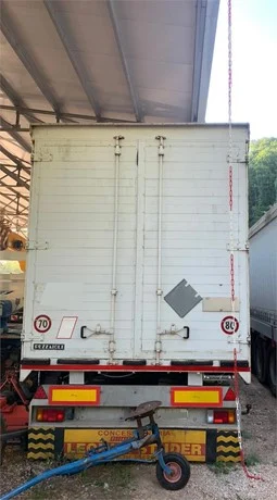 1995 PEZZAIOLI SEMIRIMORCHIO FURGONATO CON PORTE LATERALI