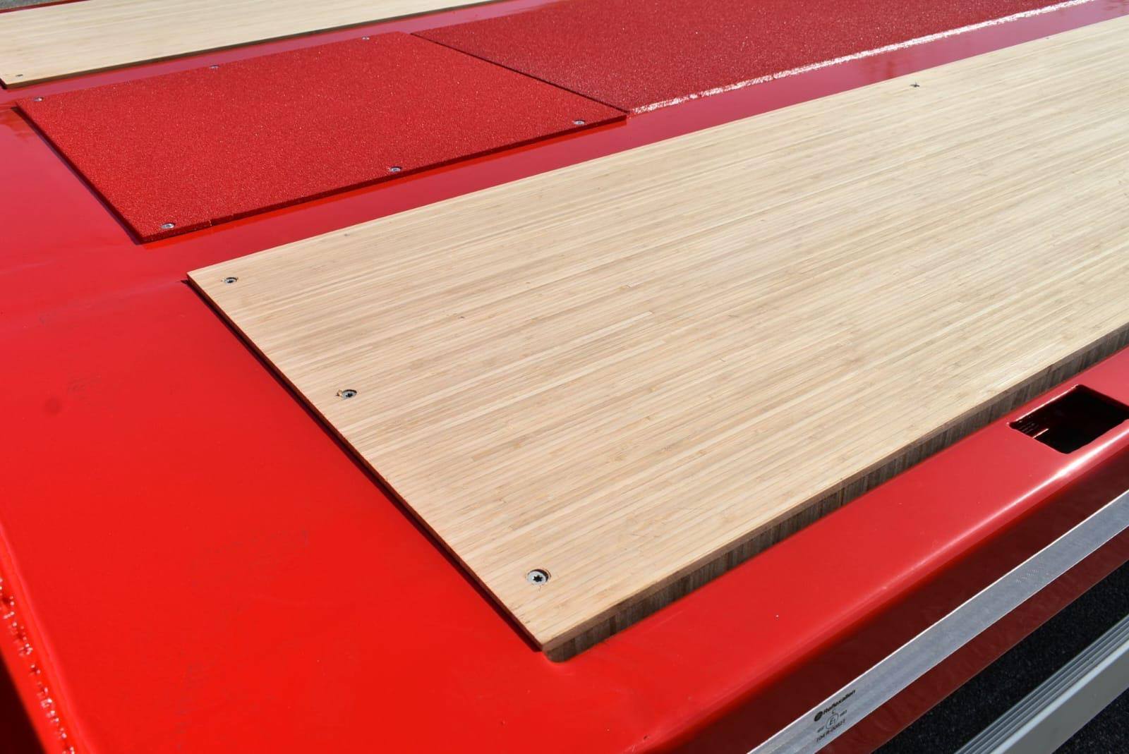 SemirimorchioBertoja carrelloneribassatopianalatoconrampe idrauliche