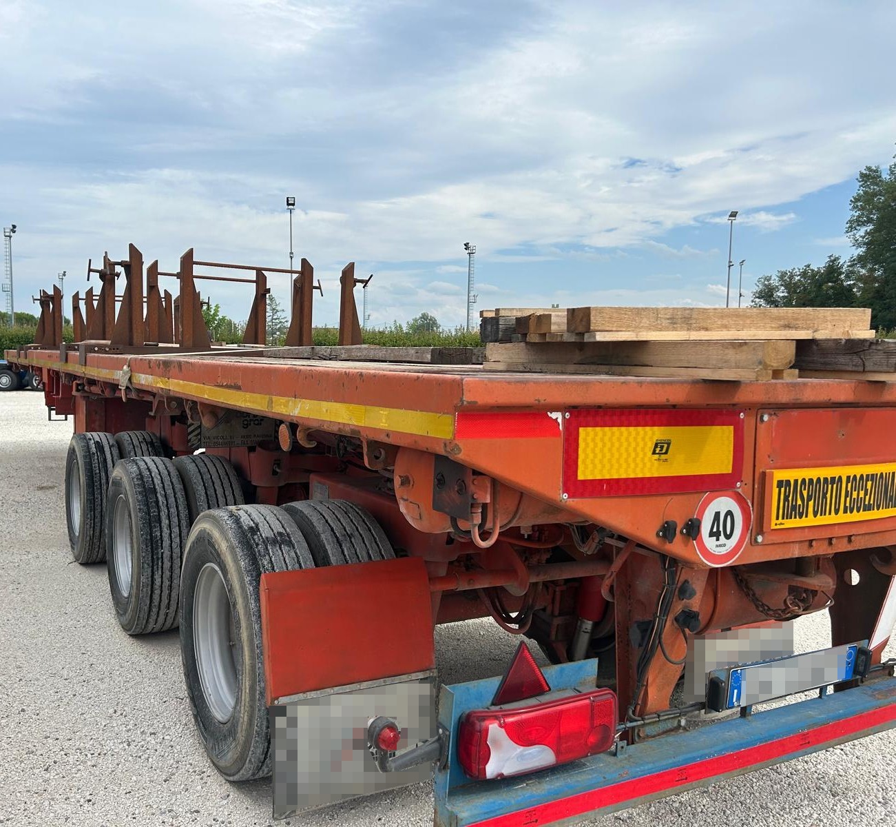 SemirimorchioComettoallungabile27metrimodelloXA34DAH5