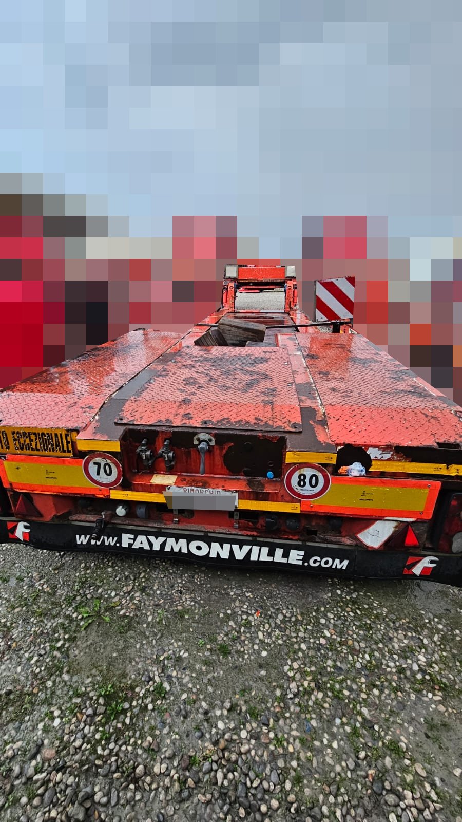 SemirimorchioFaymonvillevascadoppiosfilotelescopicoconsterzaturaidraulica