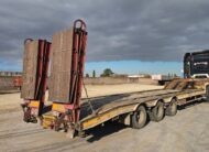 Semirimorchio CTC ribassato con rampe idrauliche doppie