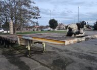 Semirimorchio carrellone con rampe Zorzi 3 assi usato