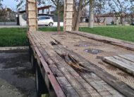 Semirimorchio carrellone con rampe Zorzi 3 assi usato