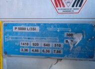 Eurocargo 100E18 blu con gru Bonfiglioli e cassone fisso