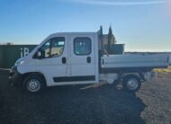 Fiat Ducato doppia cabina bianco 7 posti con cassone fisso e sponde alluminio