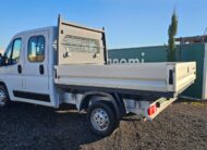 Fiat Ducato doppia cabina bianco 7 posti con cassone fisso e sponde alluminio