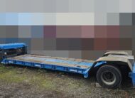 Rimorchio ribassato Bertoja con collo staccabile e piano di carico allungabile