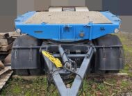 Rimorchio ribassato Bertoja con collo staccabile e piano di carico allungabile