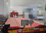 Semirimorchio rosso carrellone Goldhofer 4 assi con vasca culla allungabile e collo staccabile