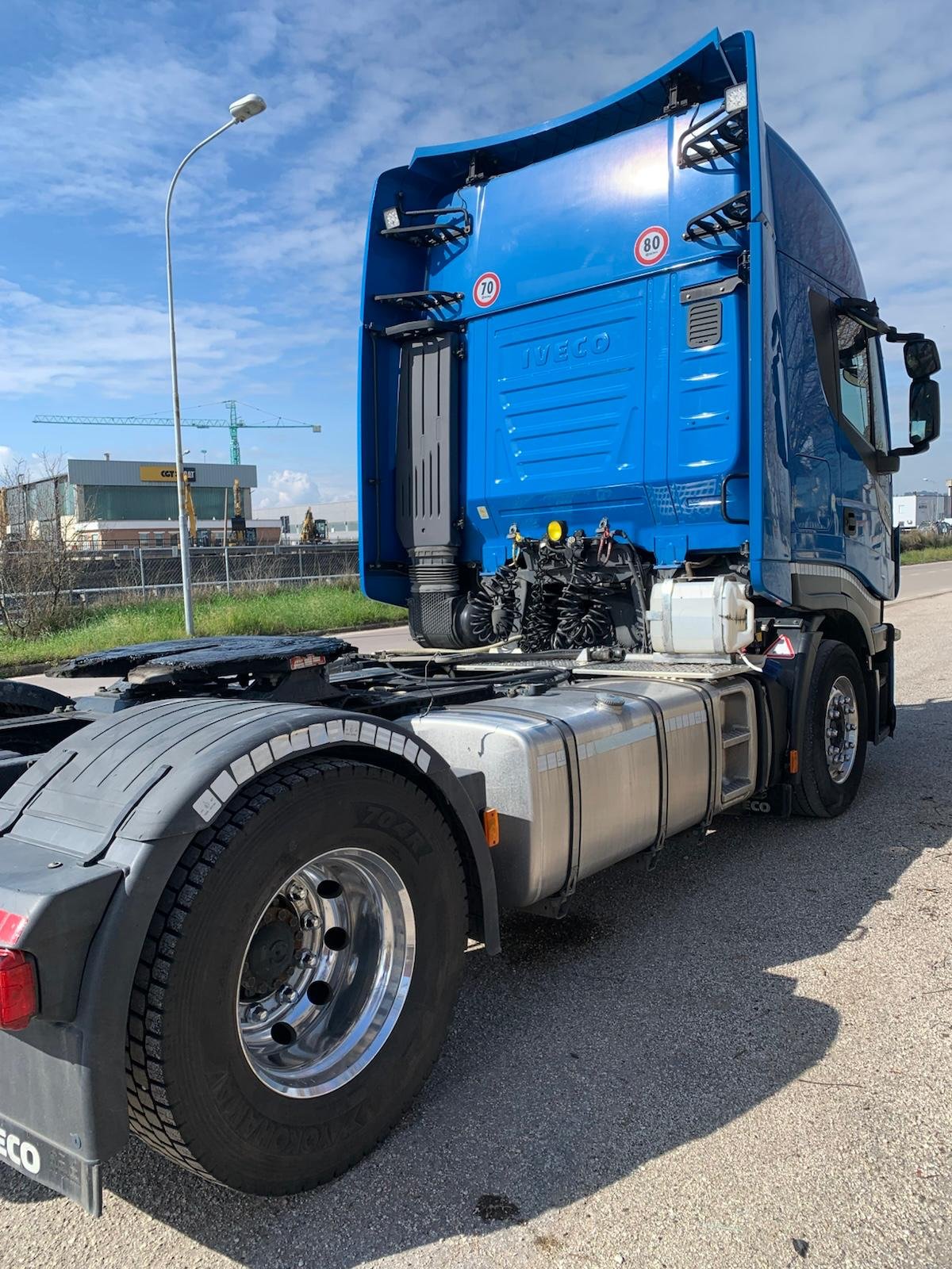 Trattore stradale Iveco Stralis 480 Euro 6 con impianto idraulico usato