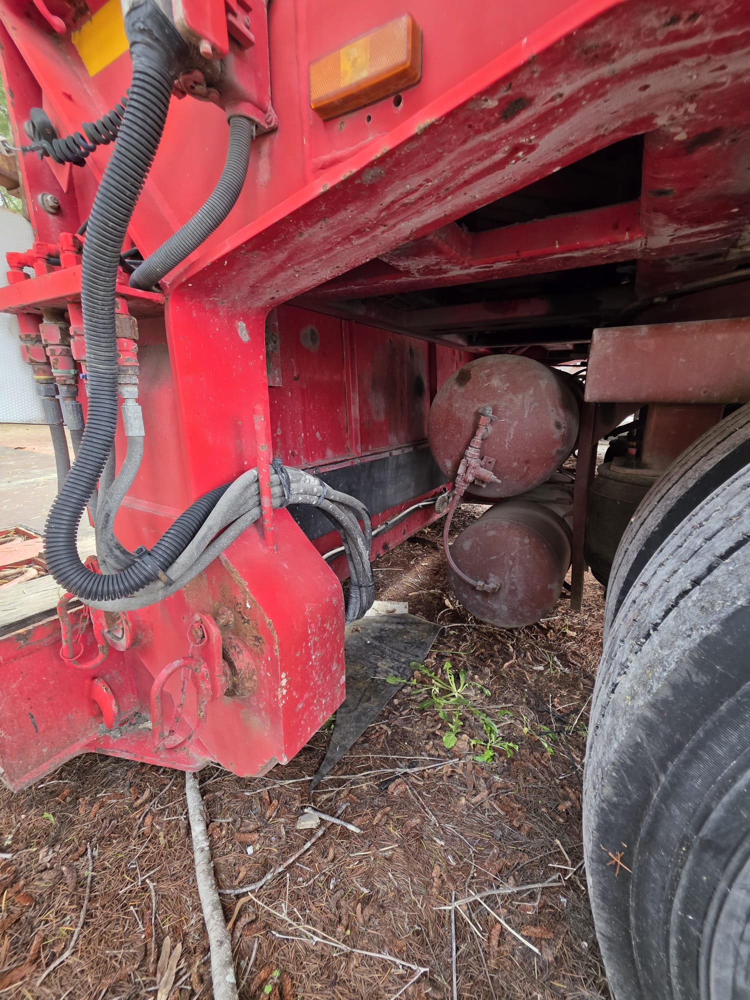 Bertoja ribassato collo staccabile rimorchio allungabile Condor 2 assi