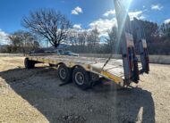 Rimorchio CTC rampe mezzo dopera 3 assi usato portata 264 quintali