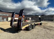Rimorchio CTC rampe mezzo dopera 3 assi usato portata 264 quintali