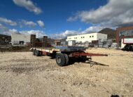 Rimorchio CTC rampe mezzo dopera 3 assi usato portata 264 quintali