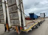 Alt: Semirimorchio carrellone con rampe allungabile De Angelis esteso 19 metri