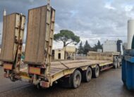 Bertoja mezzo d’opera rampe idrauliche semirimorchio carrellone 3 assi