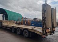 Bertoja mezzo d’opera rampe idrauliche semirimorchio carrellone 3 assi