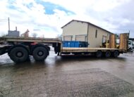 Bertoja mezzo d’opera rampe idrauliche semirimorchio carrellone 3 assi