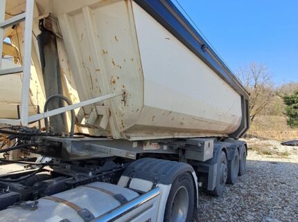 Zorzi semirimorchio vasca ribaltabile in ferro 10 gomme usato