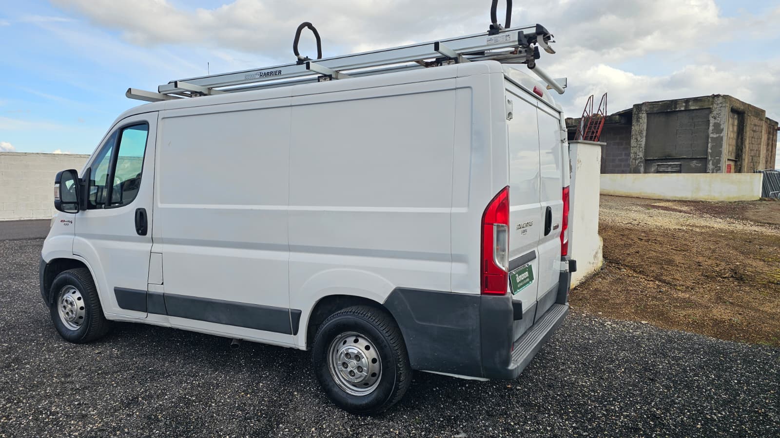 Fiat Ducato officina mobile omologato con portapacchi in alluminio