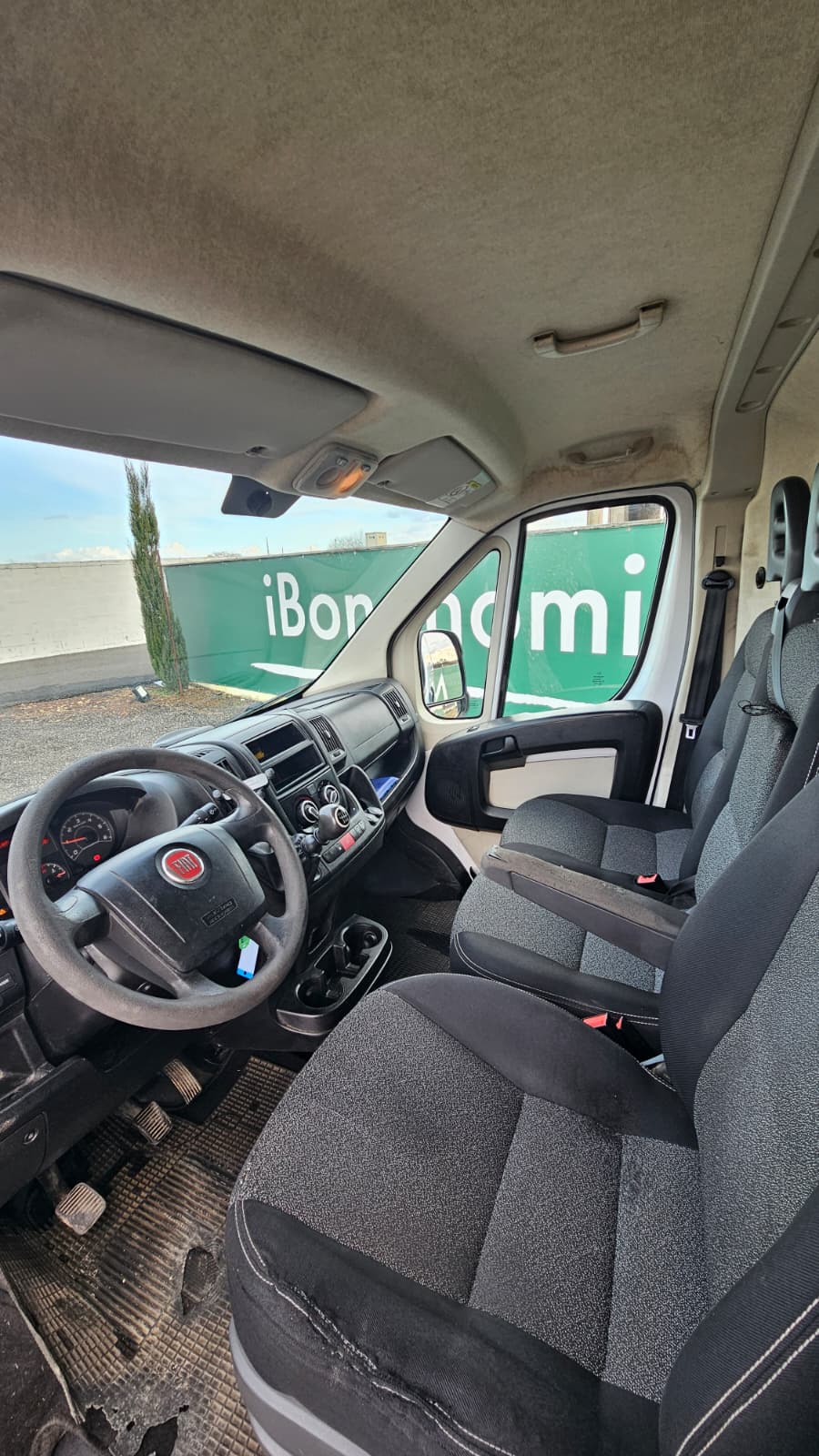 Fiat Ducato officina mobile omologato con portapacchi in alluminio