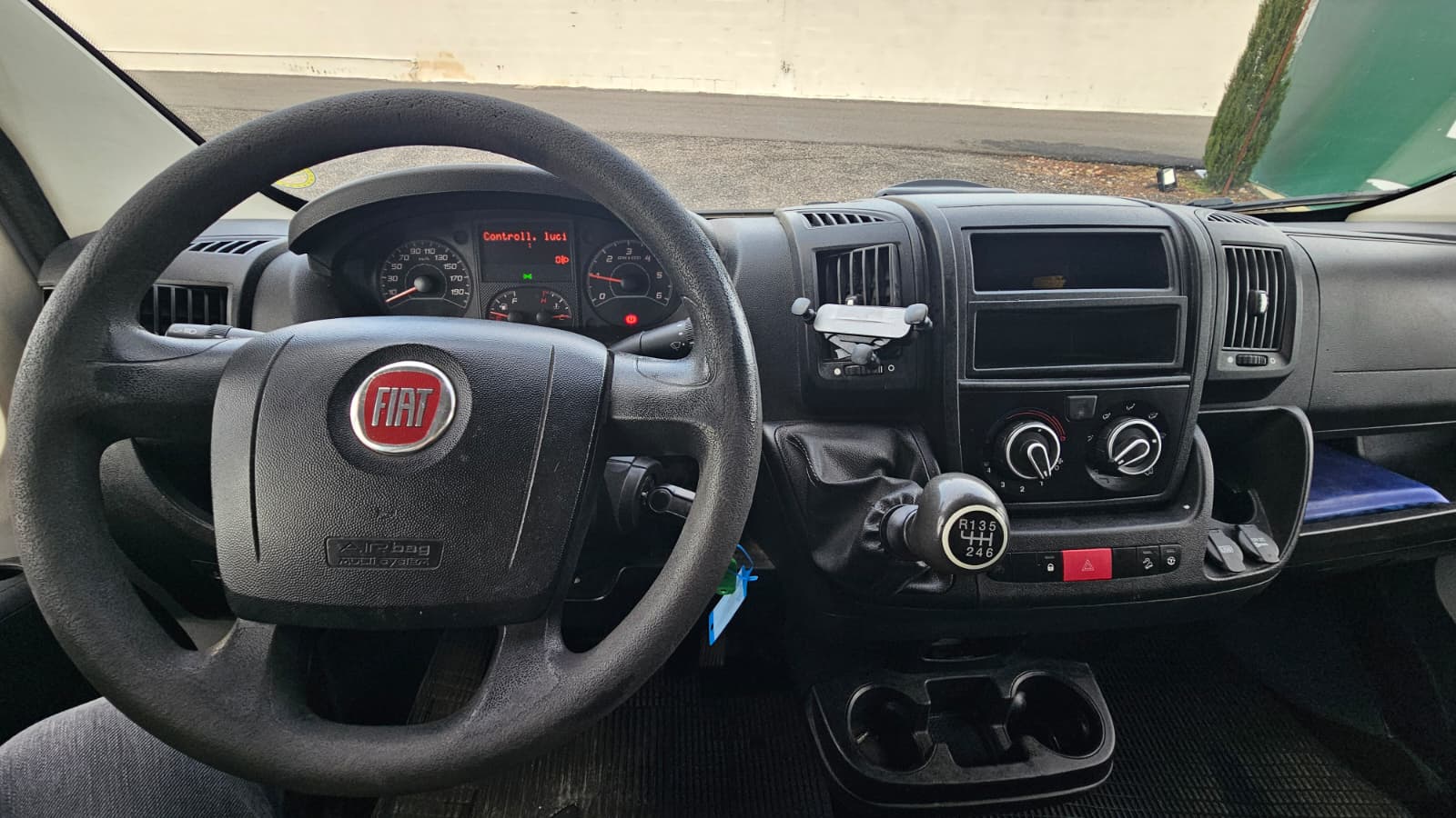 Fiat Ducato officina mobile omologato con portapacchi in alluminio