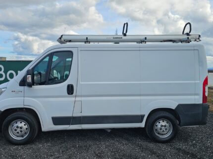 Fiat Ducato officina mobile omologato con portapacchi in alluminio