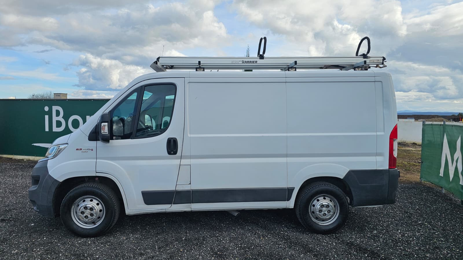 Fiat Ducato officina mobile omologato con portapacchi in alluminio