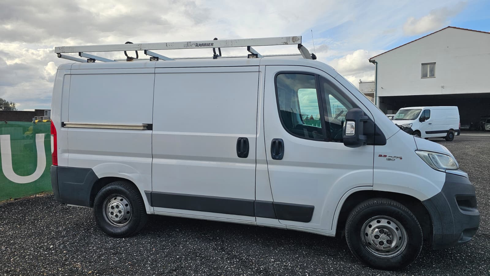 Fiat Ducato officina mobile omologato con portapacchi in alluminio