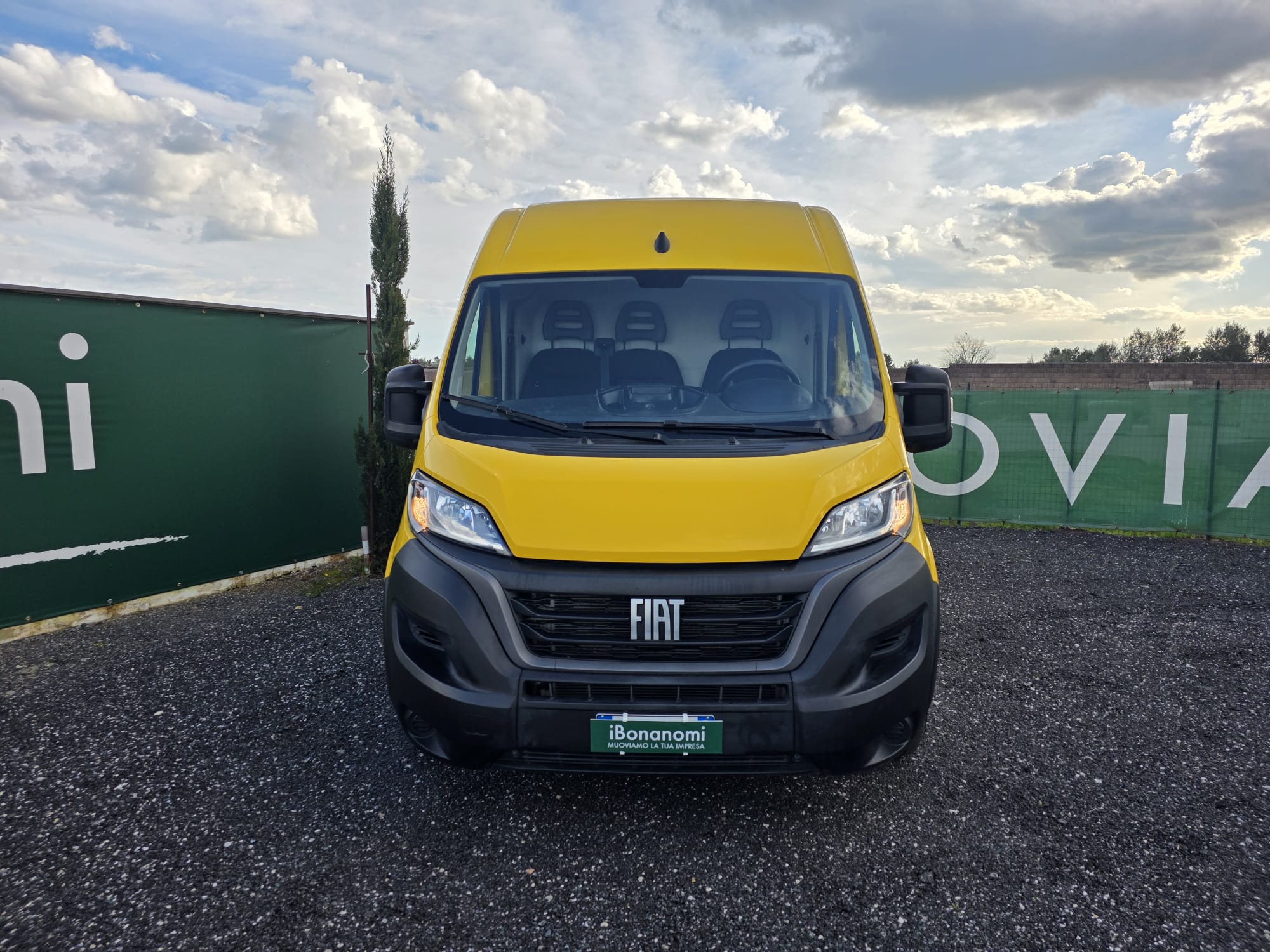 Fiat Ducato L2H2 usato giallo furgone tetto alto 2022