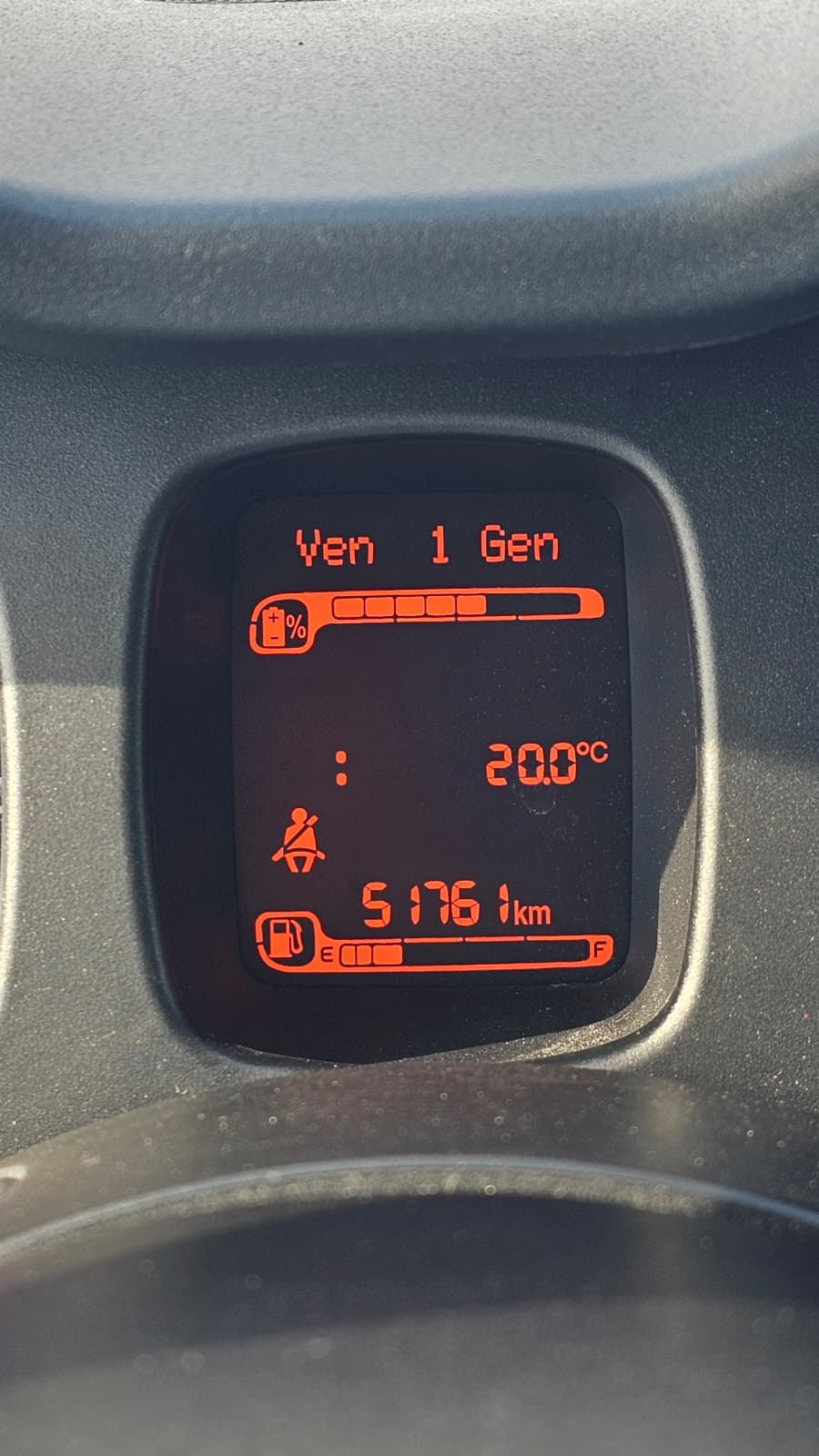 Fiat Panda Van autocarro 1.0 Hybrid 2018 Euro 6D usato certificato iBonanomi