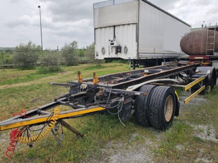 Rimorchio scarrabile casse mobili Atlas ARF 48 M2 2 assi