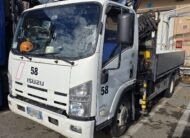 Isuzu P75 gru retrocabina 4 sfili usato