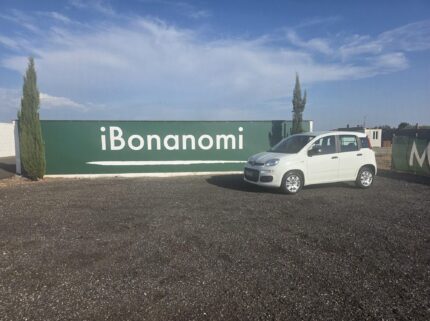 Fiat Panda autocarro 4 posti usata presso la sede iBonanomi