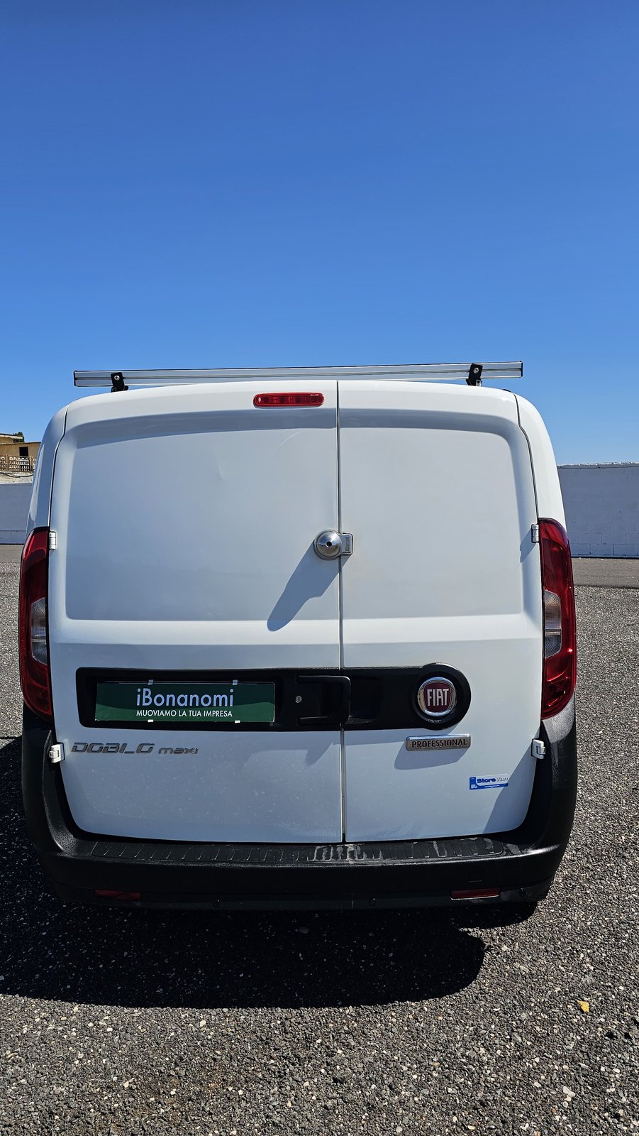 Fiat Doblò Maxi officina mobile, portellone posteriore
